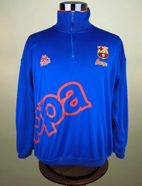 Store Sweater • Barcelona • 1992 • Kappa • Size L - Calcio 90