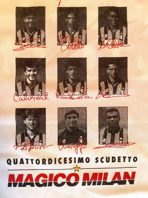 Store Shirt • AC Milan • 1993 • Lotto • Special Scudetto Champions Edition • Size XL - Calcio 90