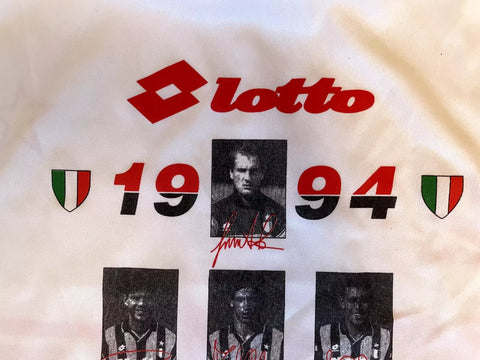 Store Shirt • AC Milan • 1993 • Lotto • Special Scudetto Champions Edition • Size XL - Calcio 90