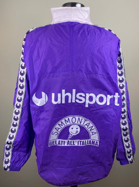 Player Issue Training • Fiorentina • 1994 • Uhlsport Waterproof Jacket - Calcio 90