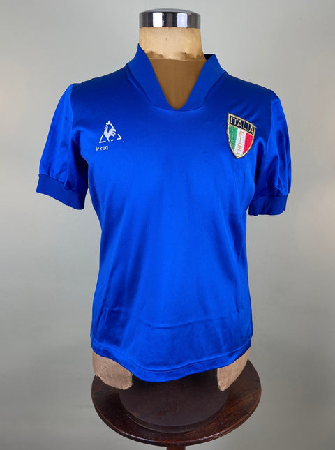 Store Shirt • Italia • 1982 • Le Coq Sportif • Size XS - Calcio 90