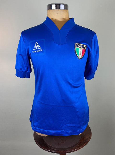 Store Shirt • Italia • 1982 • Le Coq Sportif • Size S - Calcio 90