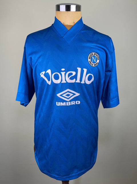 Player Issue Training • Napoli • 1993 • Fabio Cannavaro • Umbro Training Top - Calcio 90