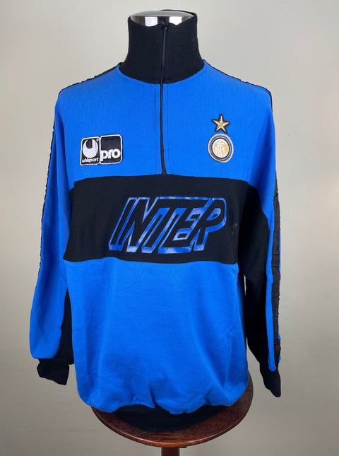 Player Issue Training • Inter • 1990 • Uhlsport Training Tracksuit - Calcio 90