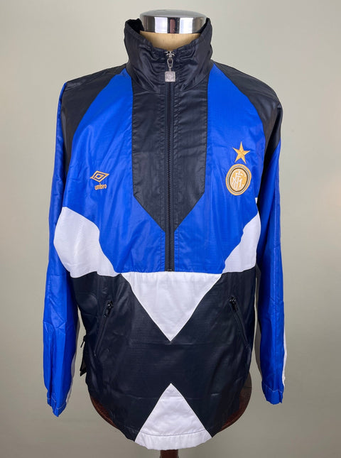 Player Issue Training • Inter • 1991 • Umbro 3/4 Zip Jacket - Calcio 90