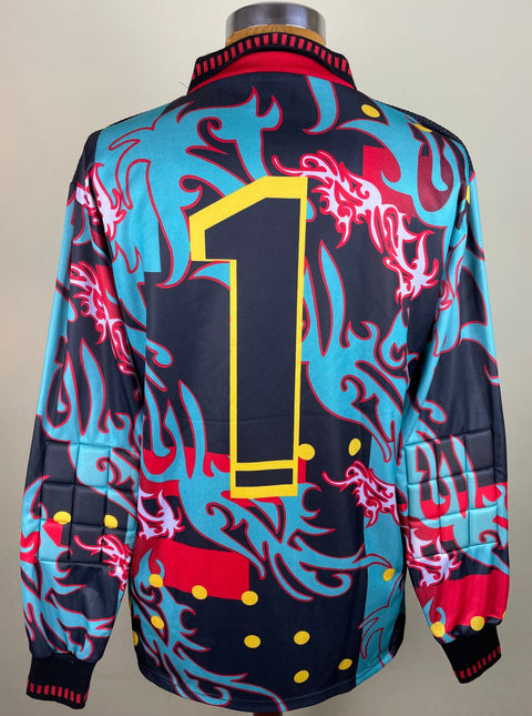 Match Shirt • Club • AC Milan • 1995 • Uhlsport • Keeper • #1 • Mario Ielpo • Match Worn