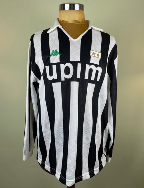 Match Shirt • Club • Juventus • 1991 • Kappa • Home • 7 • Paolo di Canio • Match Worn - Calcio 90