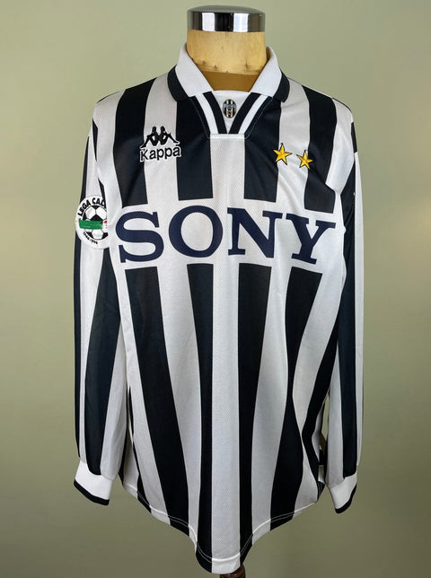 Match Shirt • Club • Juventus • 1996 • Kappa • Home • 9 • Alen Bokšić • Match Worn - Calcio 90
