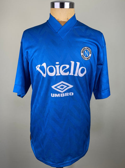 Player Issue Training • Napoli • 1993 • Fabio Cannavaro • Umbro Training Top - Calcio 90