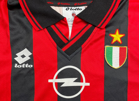 AC Milan 1996-97 Match Issue Home Shirt