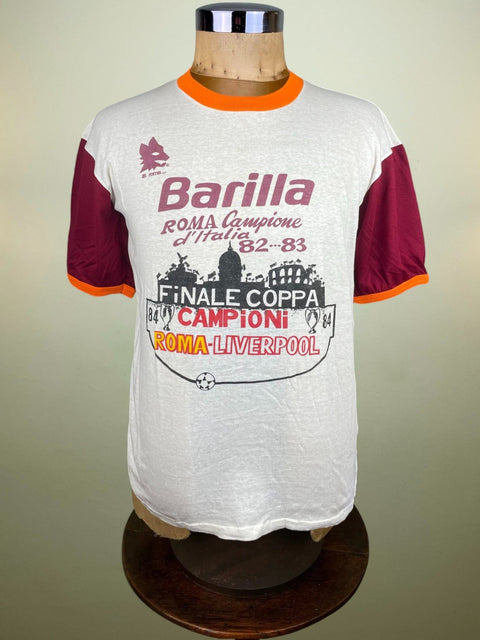 T-Shirt | 1984 | European Cup | Roma vs Liverpool | Bootleg T-Shirt