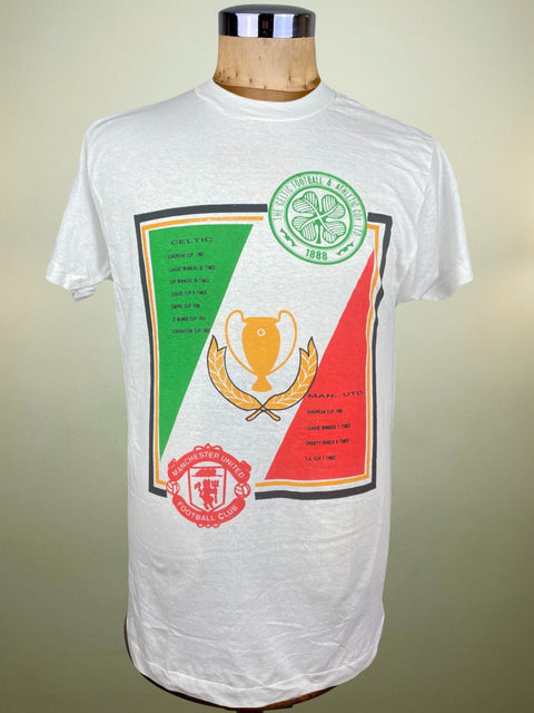 T-Shirt | 1991 | Manchester United & Celtic | Bootleg T-Shirt