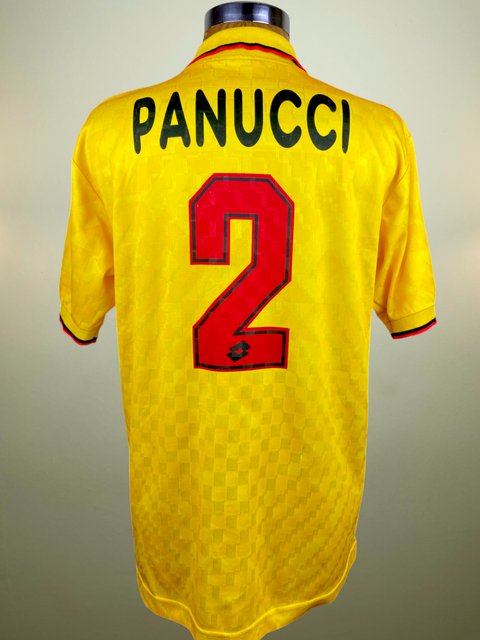 Jersey | Club | AC Milan | 1995 | Christian Panucci | Matchworn