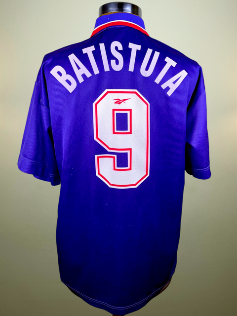 Jersey | Club | Fiorentina | 1996 | Gabriel Batistuta | Matchworn