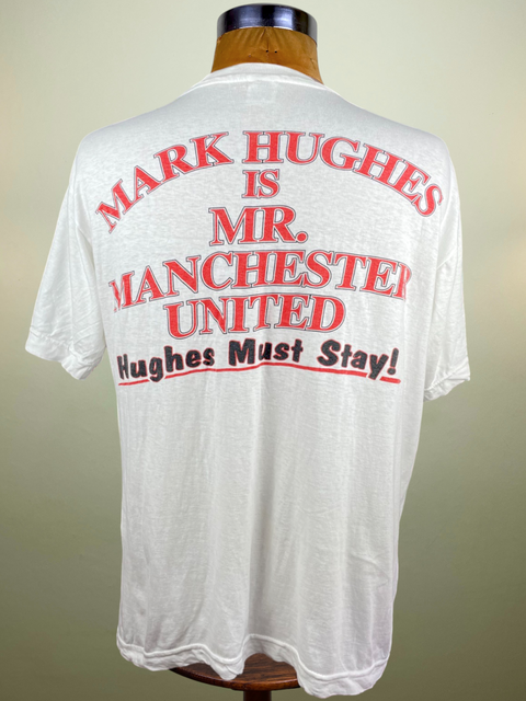 T-Shirt | 1995 | Premier League | Manchester United | Mark Hughes Bootleg Tee