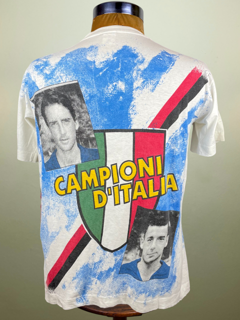 T-Shirt | 1991 | Serie A | Sampdoria | Bootleg Scudetto Winners T-Shirt