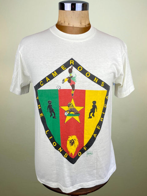 T-Shirt | 1990 | World Cup 90 | Cameroon | Italia 90 Bootleg T-Shirt