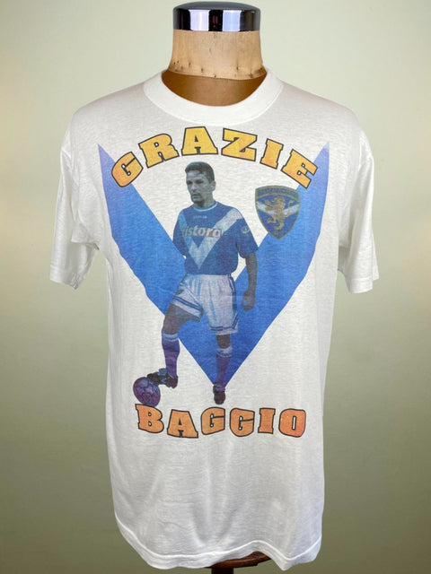 T-Shirt | 2001 | Brescia | Thank You Roberto Baggio Bootleg T-Shirt