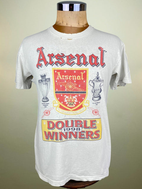 T-Shirt | 1998 | Premier League | Arsenal | Double Winners Bootleg T-Shirt