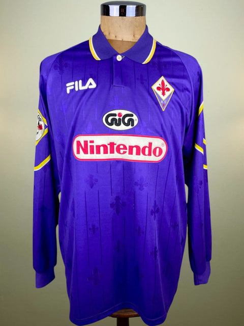 Jersey | Club | Fiorentina | 1997 | Rui Costa | Matchworn