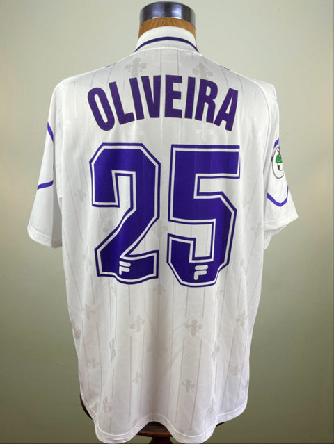 Jersey | Club | Fiorentina | 1997 | Luís Oliveira | Matchworn