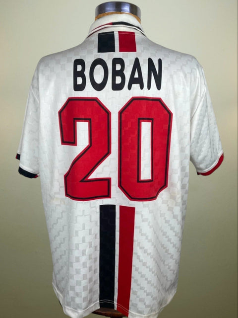 Jersey | Club | AC Milan | 1995 | Zvonimir Boban | Matchworn