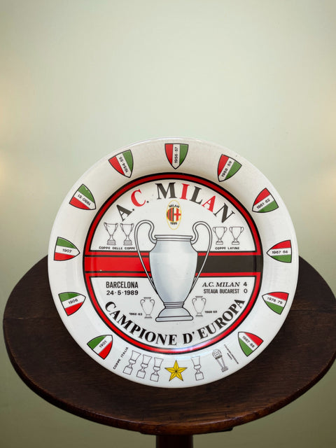 T-Shirts & Merch | Plate | AC Milan | 1989 | European Cup Winners Celebratory Plate