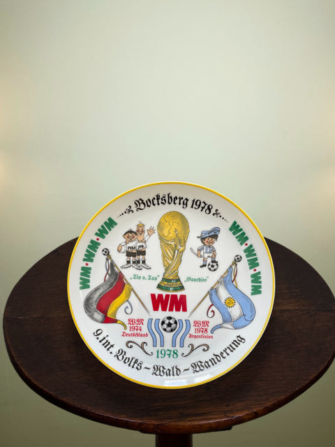 T-Shirts & Merch | Plate | Germany | 1978 | World Cup 78 Celebratory Plate