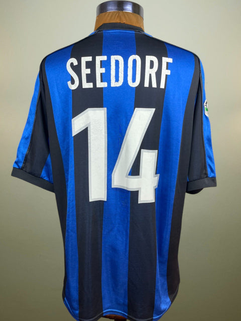 Jersey | Club | Inter | 1999 | Clarence Seedorf | Matchworn