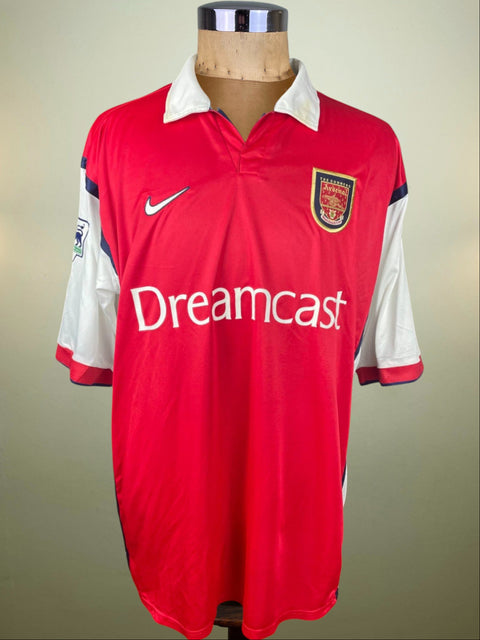 Jersey | Club | Arsenal | 2000 | Emmanuel Petit | Match Worn