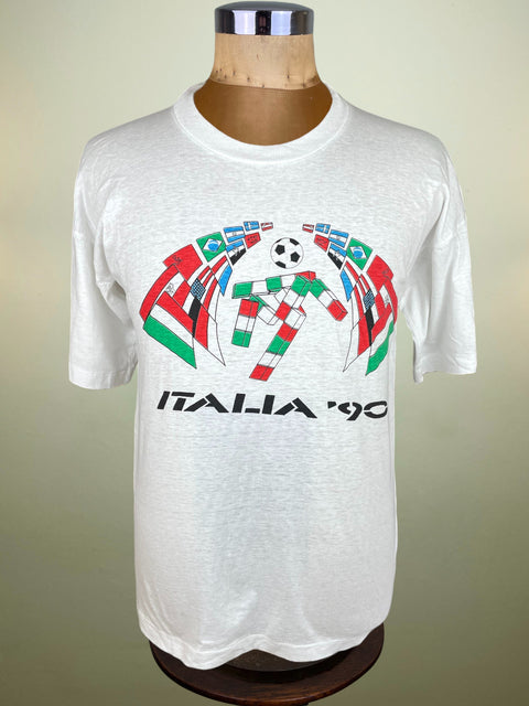 T-Shirt • 1990 • World Cup 90 • Official T-Shirt
