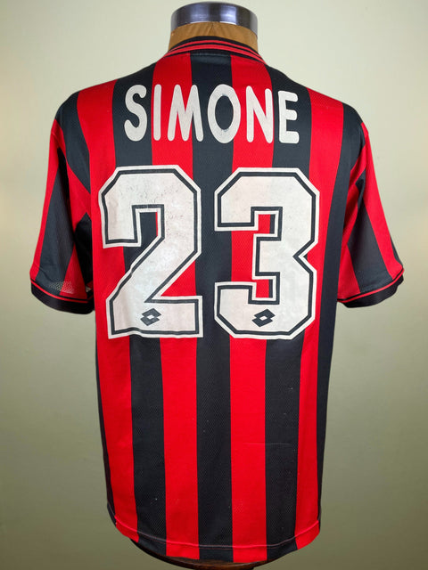 Store Shirt • AC Milan • 1996 • Lotto • Home • Marco Simone