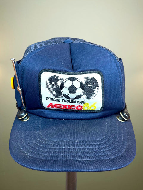 Store Memorabilia • Hat • Mexico • 1986 • World Cup 86 Radio Hat 