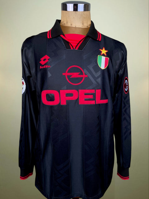 Match Shirt • Club • AC Milan • 1996 • Lotto • Third • #13 • Francesco Coco • Match Worn 