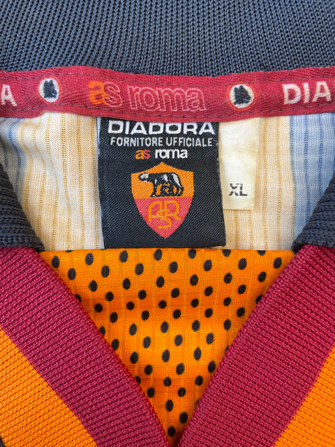 Store Shirt • Roma • 1997 • Diadora • Third • Cafu • Size XL 