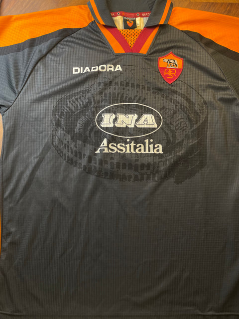 Store Shirt • Roma • 1997 • Diadora • Third • Cafu • Size XL 