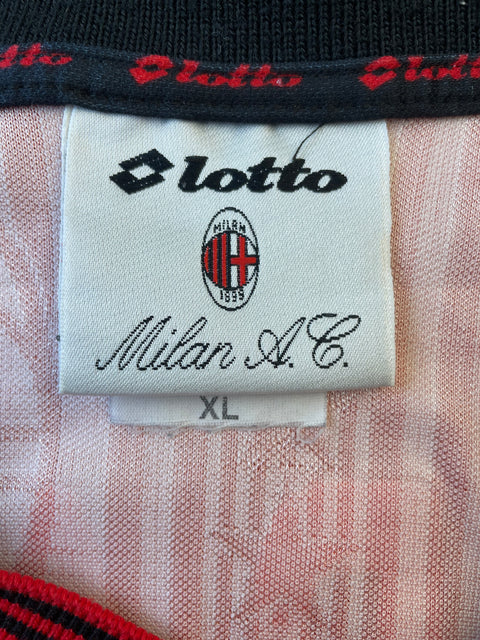 Match Shirt • Club • AC Milan • 1997 • Lotto • Special Kit • #13 • Ibrahim Ba • Match Worn vs Atletico Minero 