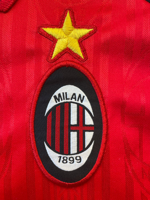 Match Shirt • Club • AC Milan • 1997 • Lotto • Special Kit • #13 • Ibrahim Ba • Match Worn vs Atletico Minero 