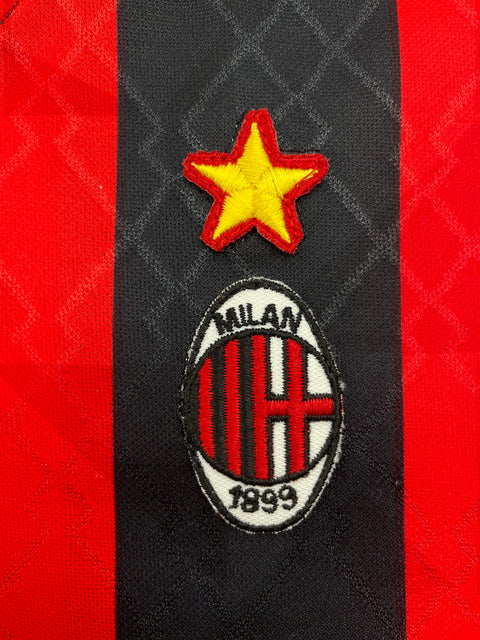 Store Shirt • AC Milan • 1995 • Lotto • Home • #3 • Paolo Maldini • Size XL 