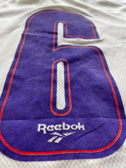 Match Shirt • Club • Fiorentina • 1995 • Reebok • Away • #6 • Match Prepared • Size XL 