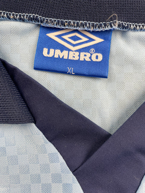 Match Shirt • Club • Lazio • 1995 • Umbro • Home • #6 • Jose Antonio Chamot • Match Worn 