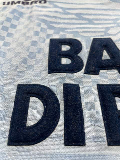 Match Shirt • Club • Lazio • 1995 • Umbro • Home • #6 • Jose Antonio Chamot • Match Worn 