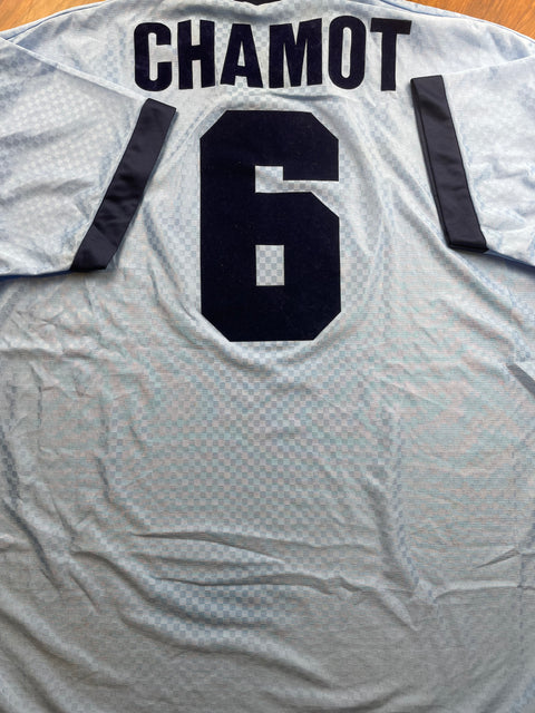 Match Shirt • Club • Lazio • 1995 • Umbro • Home • #6 • Jose Antonio Chamot • Match Worn 