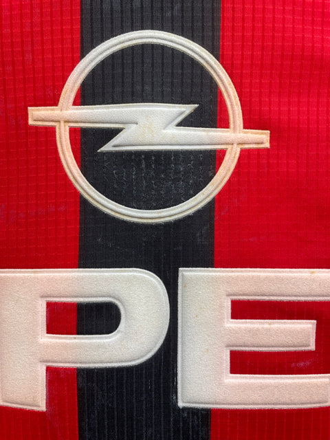 Match Shirt • Club • AC Milan • 1997 • Lotto • Home • #9 • Patrick Kluivert • Match Worn 