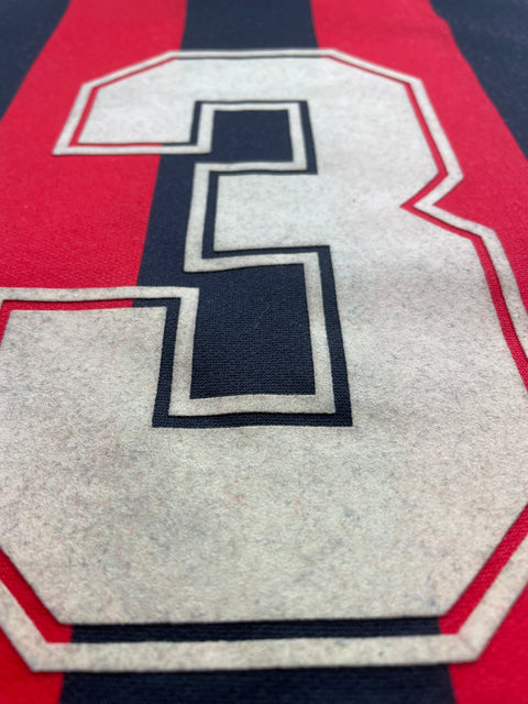 Store Shirt • AC Milan • 1988 • Kappa • Home • #3 • Paolo Maldini • Size M • Signed 