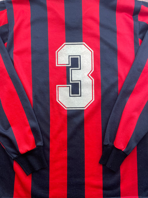 Store Shirt • AC Milan • 1988 • Kappa • Home • #3 • Paolo Maldini • Size M • Signed 