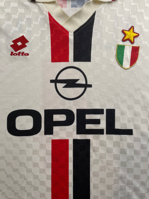 Store Shirt • AC Milan • 1996 • Lotto • Away • #4 • Demetrio Albertini • Size M • Player Spec 