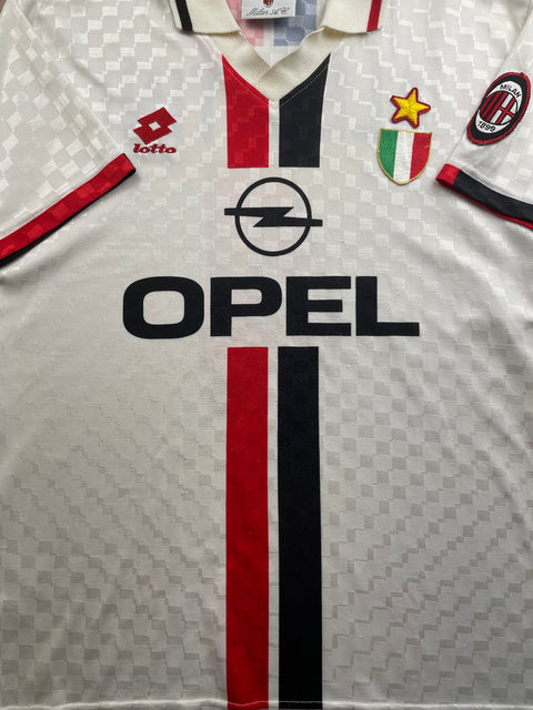 Store Shirt • AC Milan • 1996 • Lotto • Away • #4 • Demetrio Albertini • Size M • Player Spec 