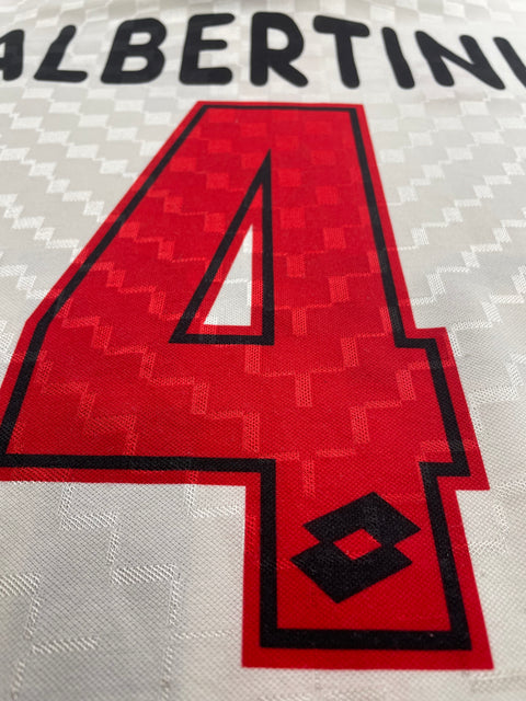 Store Shirt • AC Milan • 1996 • Lotto • Away • #4 • Demetrio Albertini • Size M • Player Spec 