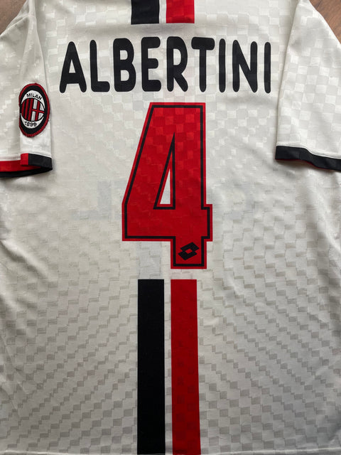 Store Shirt • AC Milan • 1996 • Lotto • Away • #4 • Demetrio Albertini • Size M • Player Spec 
